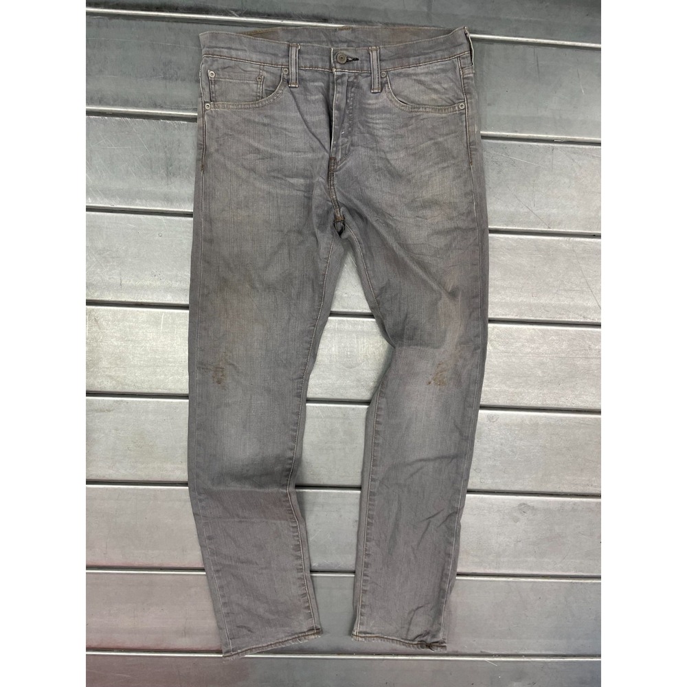 Levis 508 Jeans Mens 31X32 Gray‎ Wash Denim Tapered Leg